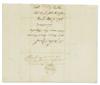 FULTON, ROBERT. Autograph Letter Signed, Robt Fulton, to Joshua Gilpin,